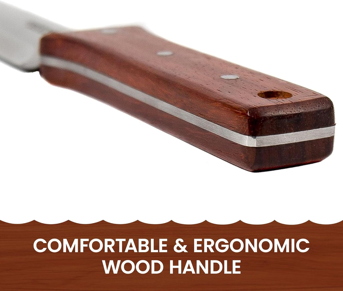 Garden Guru Hori Hori Gardening Knife for Weeding, Digging, Pruning, and Cultivating - Stainless