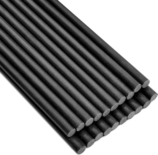 Garden Stakes 48 inch 20 Pack 0.27" Dia Solid Glassfiber Plant Support Rod Tomato Trellis Stakes