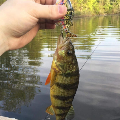 Fishing Lures for Bass Trout Topwater Multi Jointed Swimbaits Slow Sinking Bionic Swimming Lures