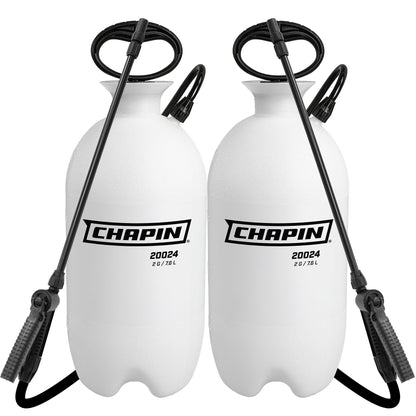 Chapin 2-Gallon Pump Sprayer, Reliable Spray for Daily Use, 2pk