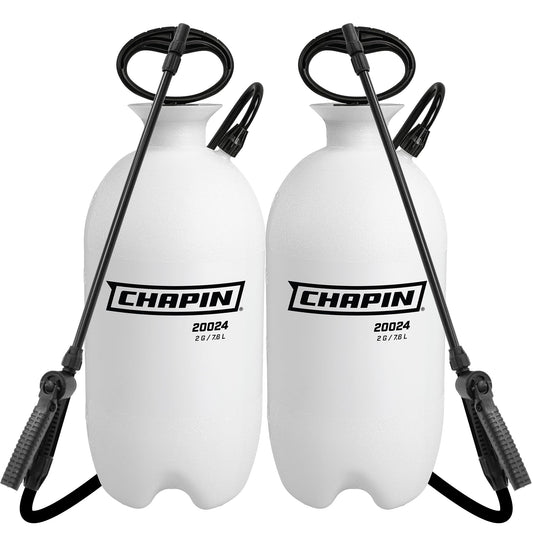 Chapin 2-Gallon Pump Sprayer, Reliable Spray for Daily Use, 2pk