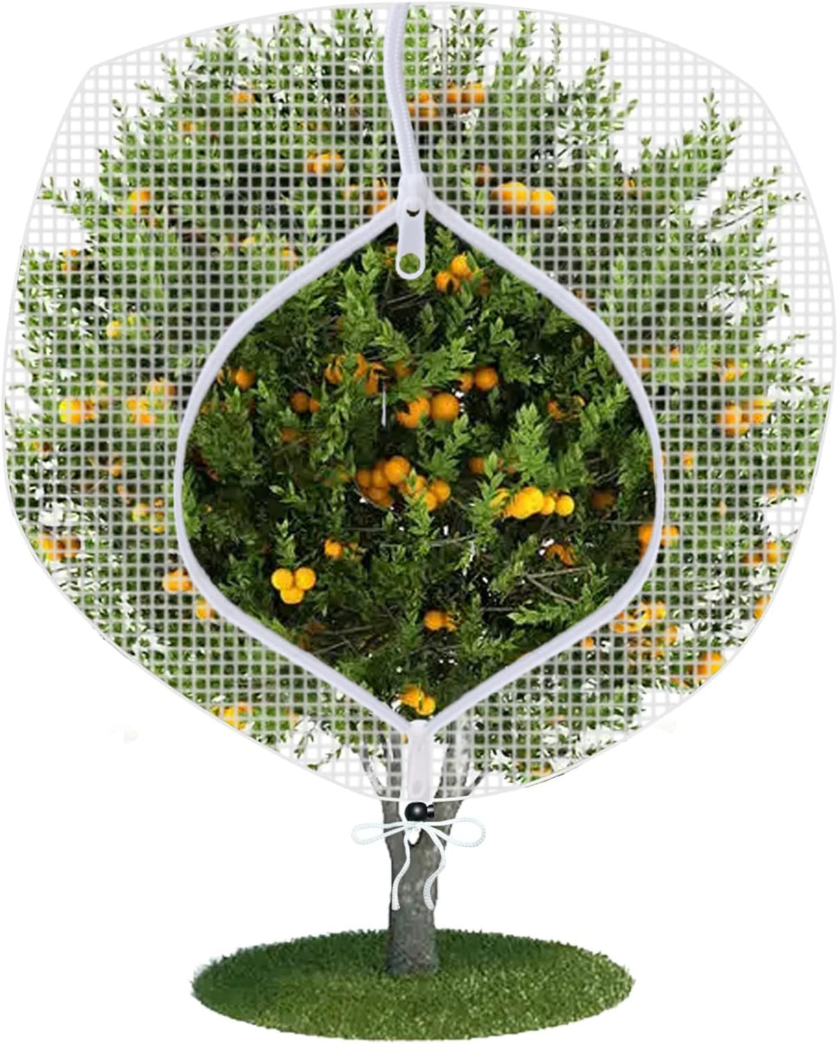 Fruit Tree Netting Covers with Zipper to Protect from Squirrels and Birds Large Netting for Fruit