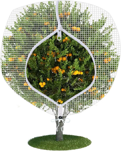 Fruit Tree Netting Covers with Zipper to Protect from Squirrels and Birds Large Netting for Fruit