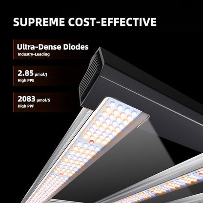 Spider Farmer G7000 Cost-Effective 730W LED Grow Lights, 5x5ft Coverage Commercial Bar Style LED
