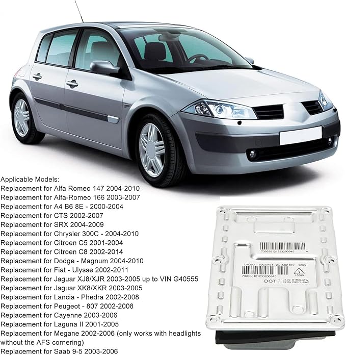 O-NEX Xenon D1S 35W HID Headlight Ballast 89030469 LAD5G 12-Pin Factory OEM Direct Replacement