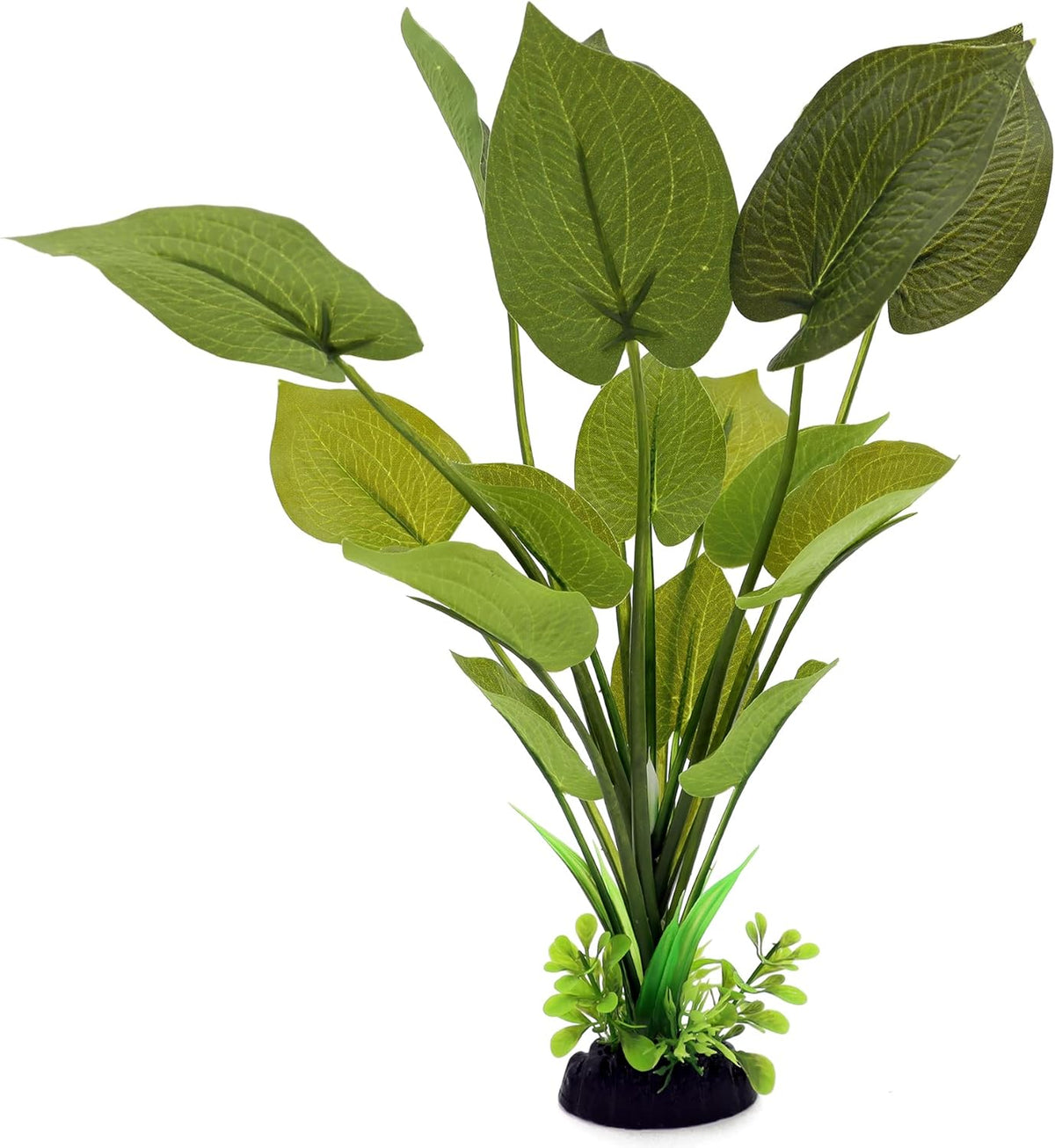 ALEGI Silk Aquarium Plants, 12 Inch Artificial Silk Plants Decorations for Fish Tank,Aquarium Décor