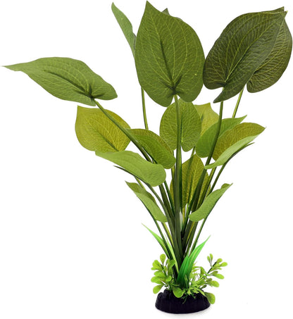 ALEGI Silk Aquarium Plants, 12 Inch Artificial Silk Plants Decorations for Fish Tank,Aquarium Décor