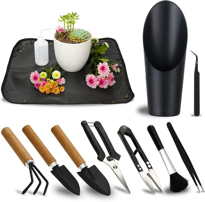 11Pcs Succulent Tools,Mini Garden Tools,Succulent Watering Tool as Plant Accessories,Succulent