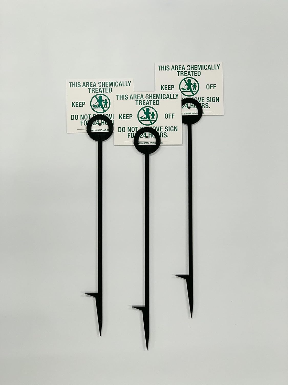 Lawn Treatment Application Stakes & Iowa Signs (Premium Style Stakes / 500 pc. Pack)