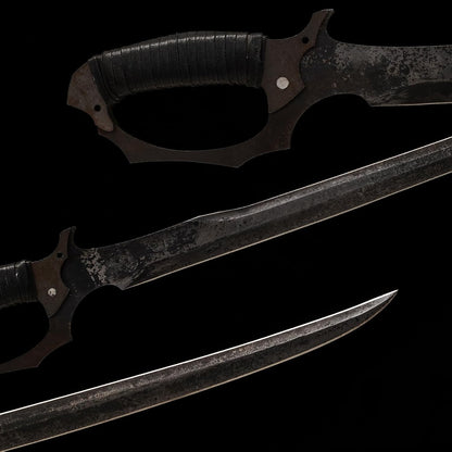 High Manganese Steel Blade Machete for Cutting Trees Heavy Duty Full Tang Outdoor Survival Hunting