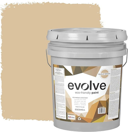 EVOLVE Paint & Primer: Environment-friendly, Low Sheen with One-coat Coverage for Interior &
