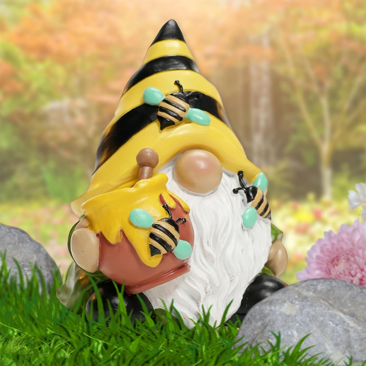 Spoontiques - Decorative Garden Statue - Colorful Home Décor for Indoor or Outdoor Use - Patio