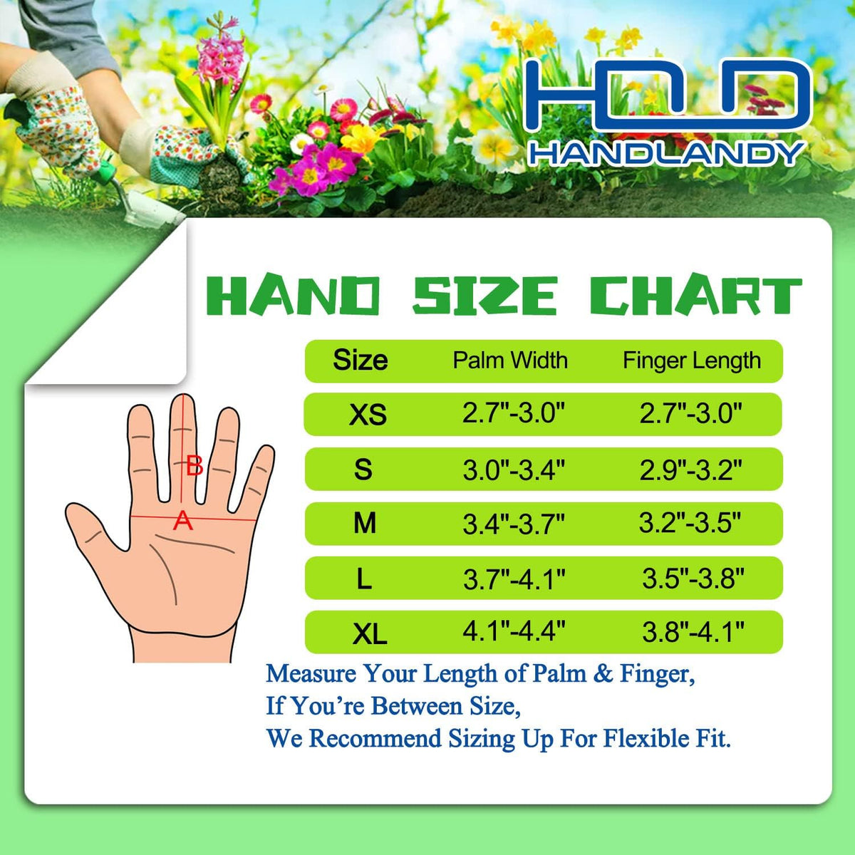 HANDLANDY Pruning Gloves Long for Men & Women, Pigskin Leather Rose Gardening Gloves- Breathable &