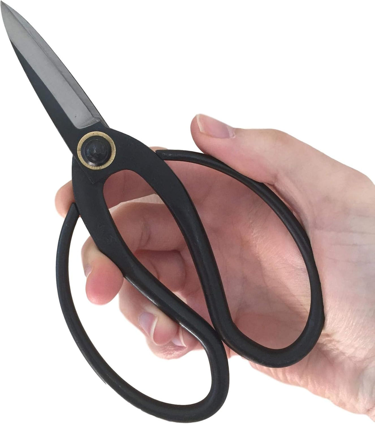 GARDEN GURU Professional Bonsai Scissors 180mm - Traditional Butterfly Pruner Shear for Precise