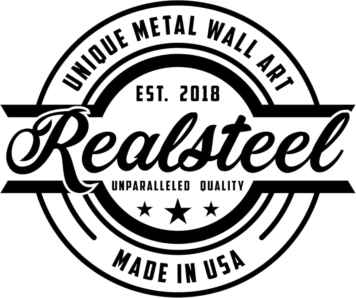 RealSteel Forest Campfire Monogram, Custom Home & Wall Décor, Personalized Sign, Outdoor Campsite