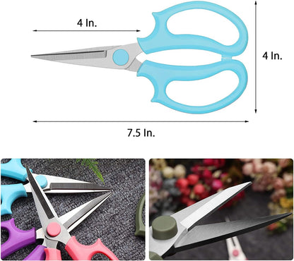 Leize Flower Scissors, Premium Thickened Stainless Steel Floral Shears, Strong Pruner for Flowers