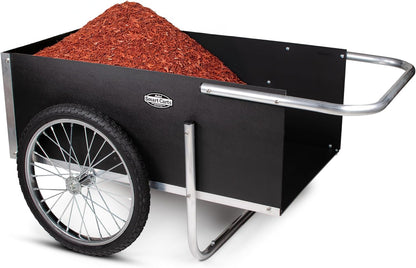 Smart Carts Ultimate Gardener Cart with 7 CF Capacity, Large 20-Inch Wheels for Effortless