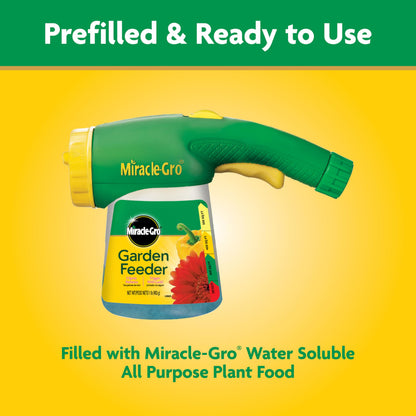 Miracle-Gro Water Soluble All Purpose Plant Food and Garden Feeder Bundle