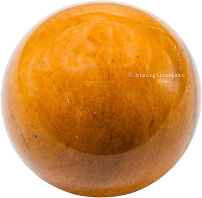 Amazing Gemstone Yellow Jasper Crystal Ball - 1 Inches Crystal Sphere Meditation Balls for