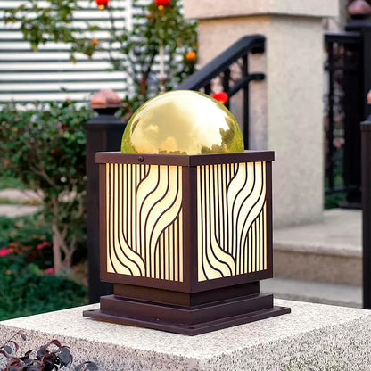 Nerien Gazing Ball, Stainless Steel Garden Mirror Globe, Polished Ornament Sphere, Hollow Floating