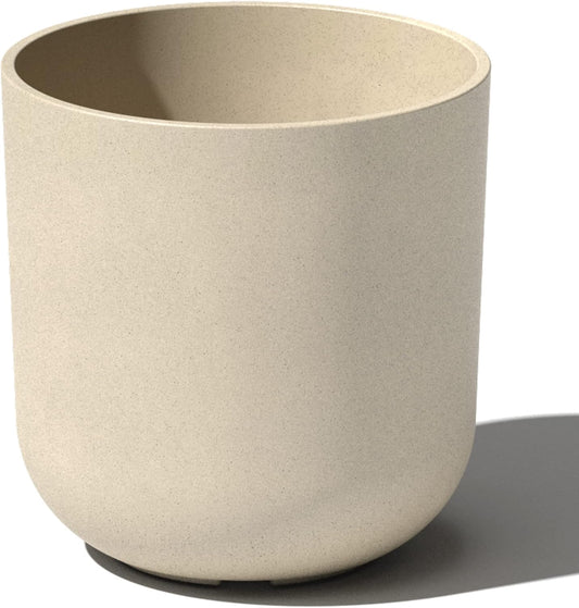 Veradek Mason Series Lima Planter - Round Planter for Indoor or Outdoor Porch/Garden | Made from