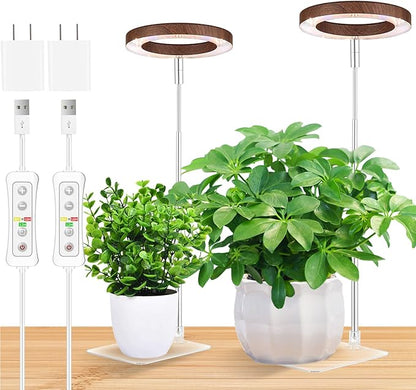 yadoker Plant Grow Light, LED Growing Light Full Spectrum for Indoor Plants,Height Adjustable