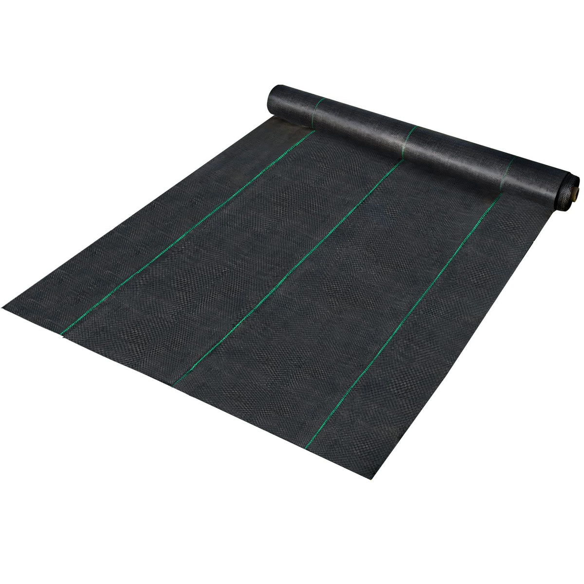 Happybuy 6x300ft Premium Weed Barrier Landscape Fabric Heavy Duty 2.4OZ, Woven Weed Control Fabric