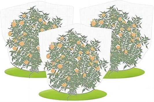Agfabric Bird Netting 39" Hx39 W Garden Netting Insect Pest Barrier,Plant Cover Fruit Tree Netting