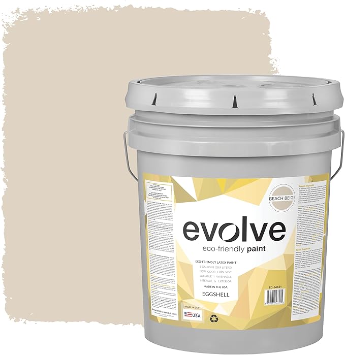 EVOLVE Paint & Primer: Environment-friendly, Low Sheen with One-coat Coverage for Interior &