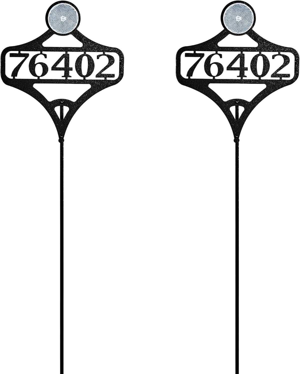 Touch of Class Pathways Custom Address Sign Reflective Driveway Marker Stake Set of Two |