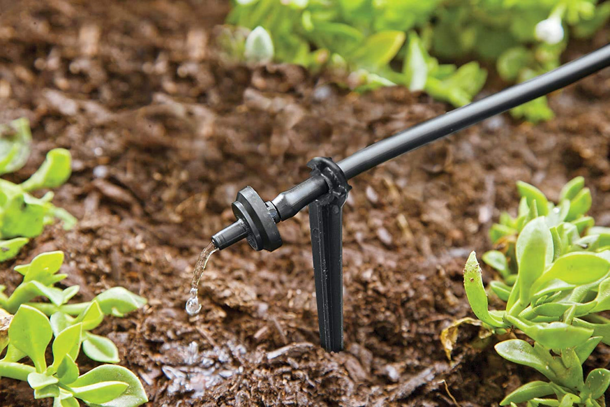 Raindrip R560DP Drip Watering System, Automatic Drip Irrigation System with Timer for Containers
