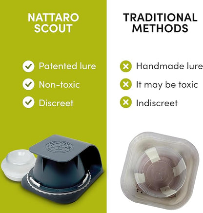 Scout Bed Bug Detection Trap – Non-Toxic Early Monitoring Solution with Patented Pheromone