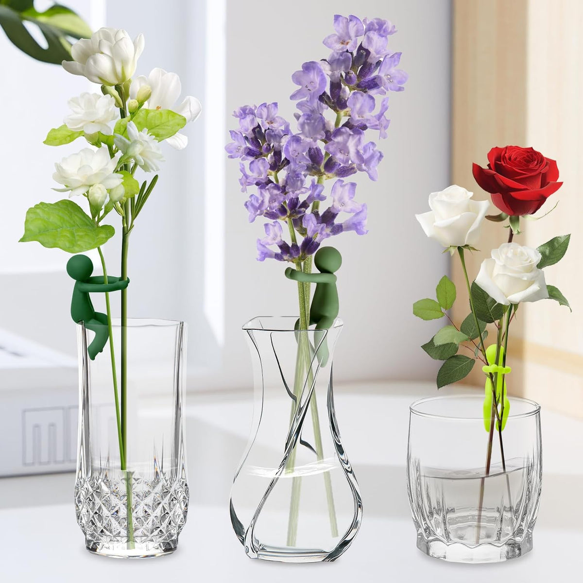 Plant Propagation Buddy, 3pcs Plant Propagation Holder, Plant Cutting Holder Plant Support for