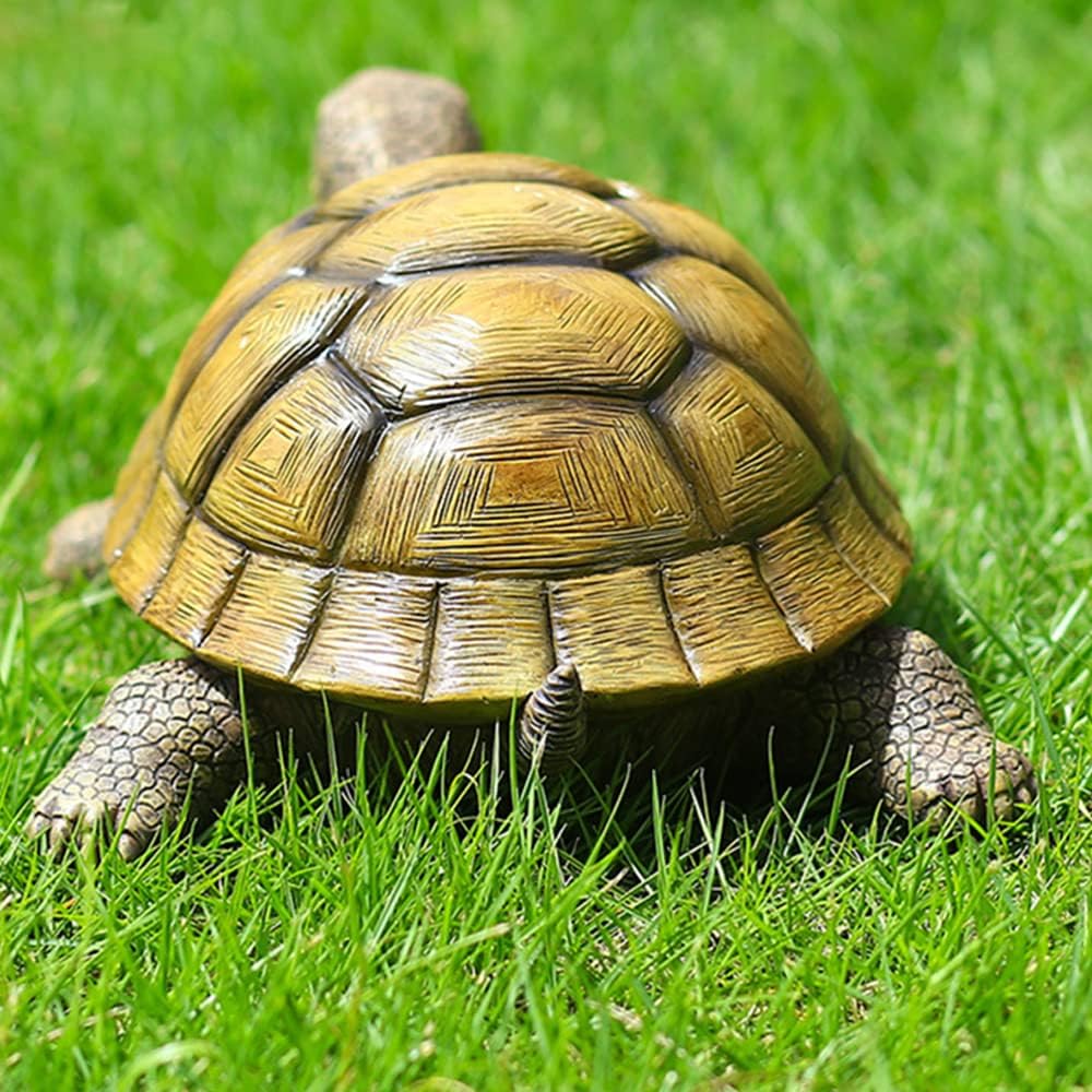 Turtle Garden Statue,Outdoor Decoration for Backyard/Patio/Pond/Lawn,Indoor Tortoise Figurine