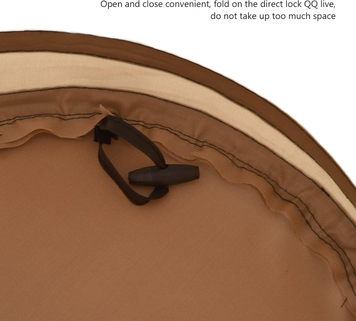 37.8L Collapsible Leaf Trash Can, Heavy Duty Lawn and Leaf Bag with Handle Locking Design Outdoor