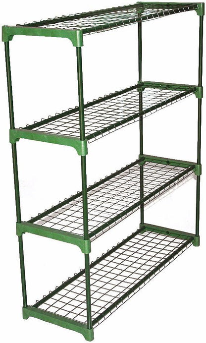 Panana 4 Tier Garden Greenhouse Steel Staging Shelving Plant Stand Garden Shelving Unit Garage