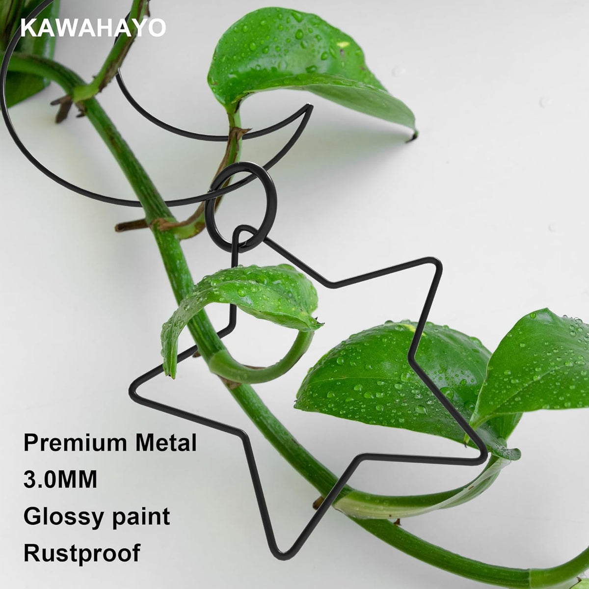 20 Pcs Chain Trellis for Climbing Plants, Plant Trellis Indoor and Outdoor, Garden Wall Trellis