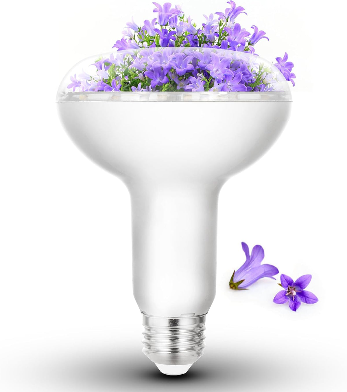 BR30 Grow Light Bulbs 18W 2000lm Full Spectrum Plant Happy Light Bulb 200W Equivalent E26 Base