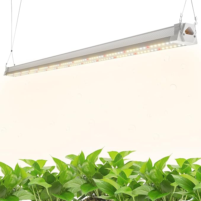 FREELICHT 1 Pack 4FT LED Grow Light, 40W (250W Equivalent), Full Spectrum Sunlight Growing Lamp