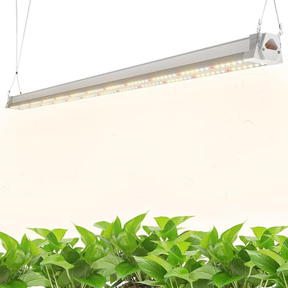 FREELICHT 1 Pack 4FT LED Grow Light, 40W (250W Equivalent), Full Spectrum Sunlight Growing Lamp