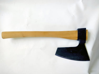 Hand-Forged Hewing Bearded Broad Axe – European Style