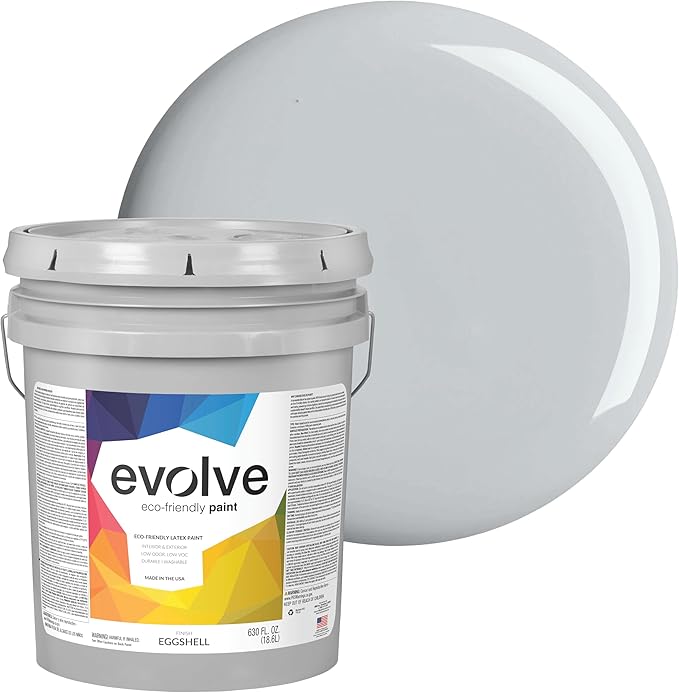 EVOLVE Paint & Primer: Environment-friendly, Low Sheen with One-coat Coverage for Interior &