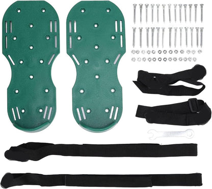 The Lawn Aerator Shoes for Grass, Epoxy Spiked Shoes with 1.65'' Sharp Short Spikes, Garden Grass