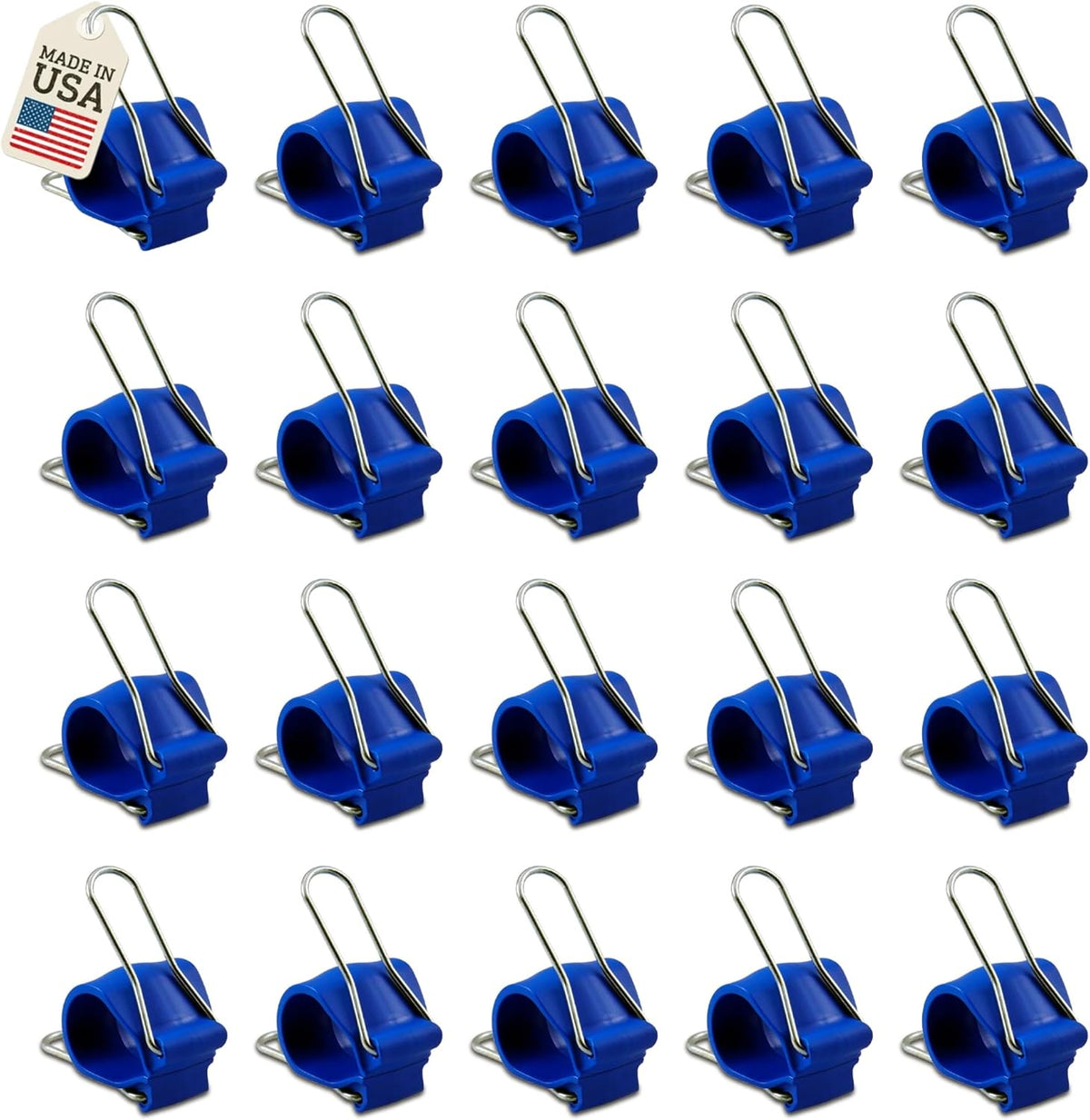 Reusable Plant Clips Made in USA – Orchid Clips, Plant Support Clips & Cord Clips – Heavy-Duty