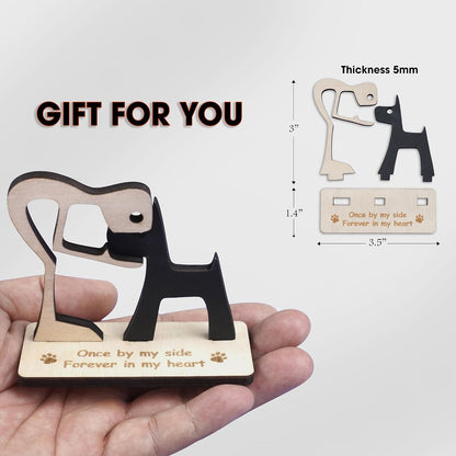 Personalized Dog Memorial Suncatcher, Heart Shape Custom Name Sympathy Ornament Window Car Hanging