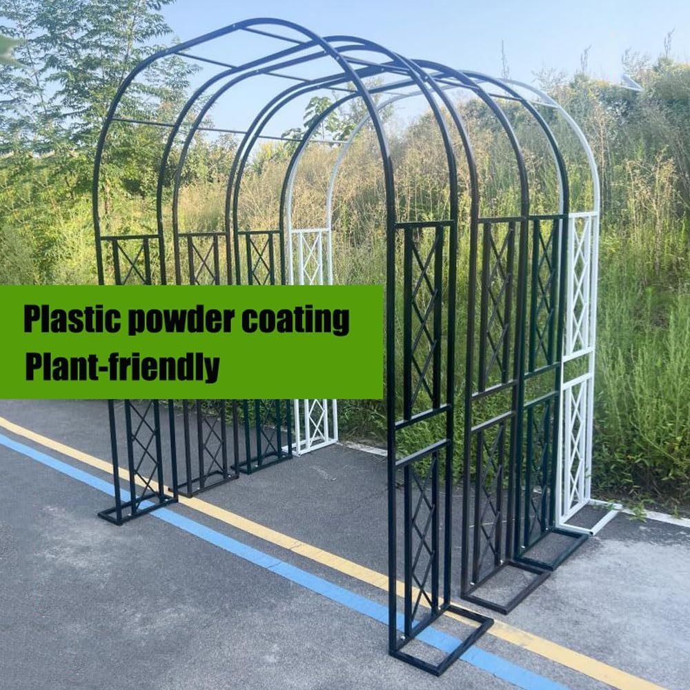 Garden Arbor, Metal Wedding Arch for Ceremony Party, Garden Trellis for Climbing Plants Outdoor
