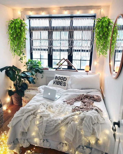 RECUTMS Hanging Plants Outdoor UV Resistant Faux Hanging Plants Indoor Artificial Decor Outdoor