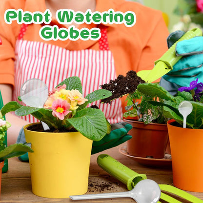20 PCS Clear Plant Watering Globes,Plastic Self-Watering Bulbs,Self Watering Planter Insert Plant