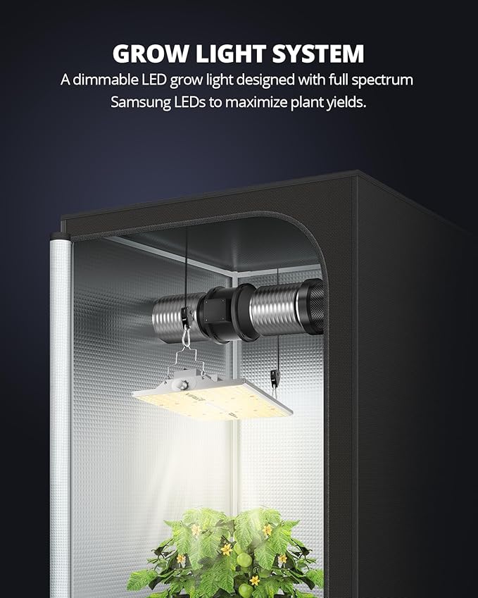 VIPARSPECTRA XS1000 Led Grow Light Compatible with Samsung LM301H High PPFD, Dimmable High