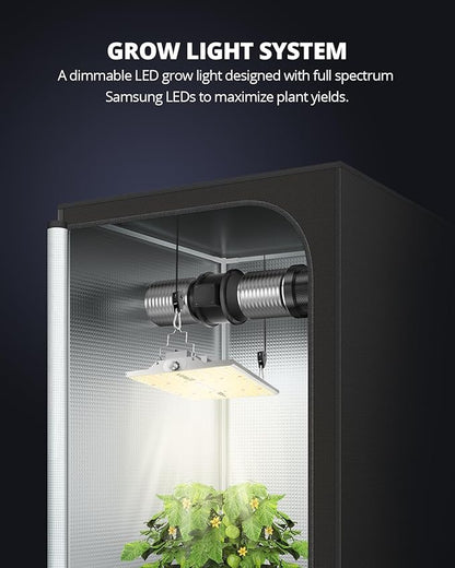 VIPARSPECTRA XS1000 Led Grow Light Compatible with Samsung LM301H High PPFD, Dimmable High